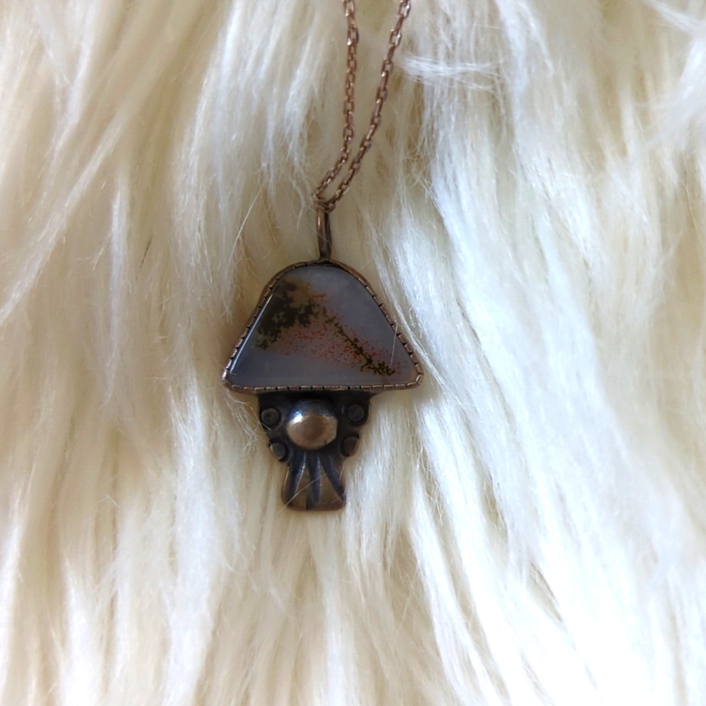 CobraCult Dendritic Agate Necklace